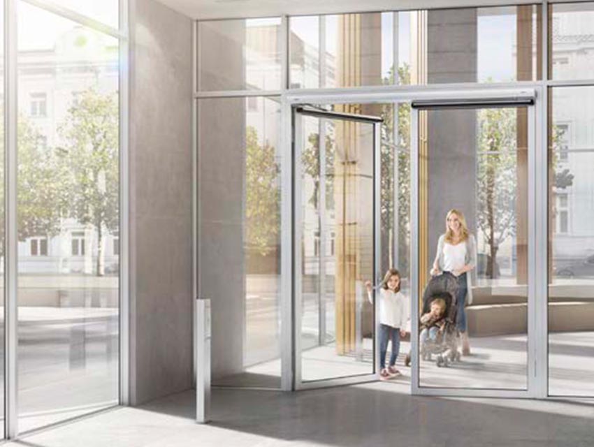 Commercial Doors Stylish And Secure, Commercial Sliding Glass Entry Doors