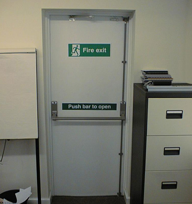 Industrial Fire Exit Doors