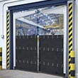 Warehousing Crash Doors