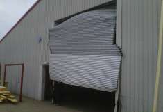 Image result for damaged roller door